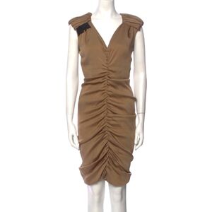 Moschino silk sheath dress